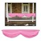 Beistle Pack of 6 Festive Pink Baby Shower Fabric Bunting Hanging Decorations 70"